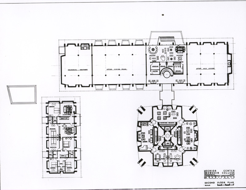 coles-tower-second-floor-architect-s-floor-plan-bowdoin-college-library-special-collections